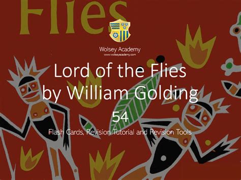 Lord of the Flies Test Flashcards 